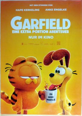 Garfield - Eine extra Portion Abenteuer - Original Kinoplakat A1 - Filmposter