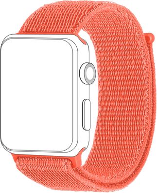 topp Armband Apple Watch 38/40 mm Ersatzarmband Sportarmband orange