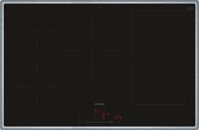 Siemens, ED845HWB1E, iQ500, Induktionskochfeld, 80 cm, Mit Rahmen aufliegend