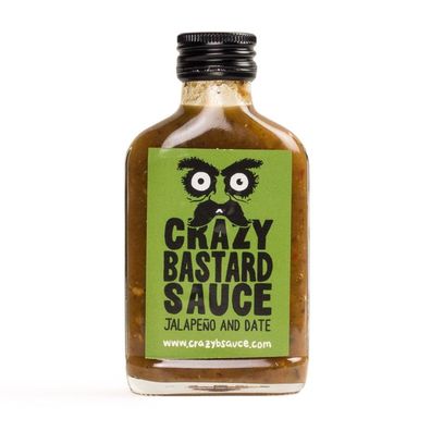 Crazy Bastard Sauce, Chilisauce Jalapeño & Date, 100 ml
