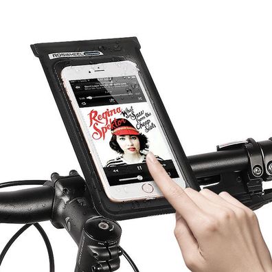 Handy Halterung Universall Fahrrad Lenkertasche Smartphone Halter e-Bike MTB Rennrad
