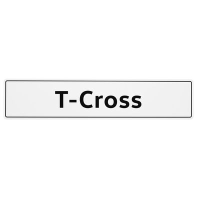 Original VW Kennzeichenschild T-Cross Nummernschild Typenschild 2GM071801A