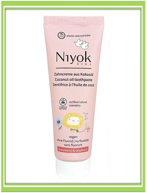 Niyok Zahnpasta ohne Fluorid Kids 75ml |€60, -/ L