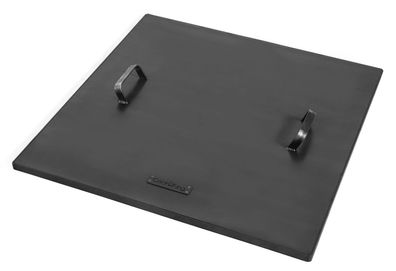 Deckel Abdeckung Cover mit Rand 72,5x72,5cm für Feuerschale 70cm Feuerkorb Grill