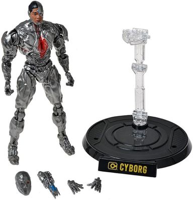 Cyborg Ray Fisher Figur - DC Comics Hero Edition Figuren in Hochwertigen Geschenkbox