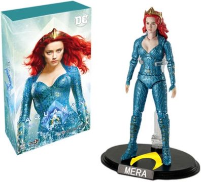 Mera Amber Heard Action Figur - Special Edition Figuren in Hochwertigen Geschenkbox