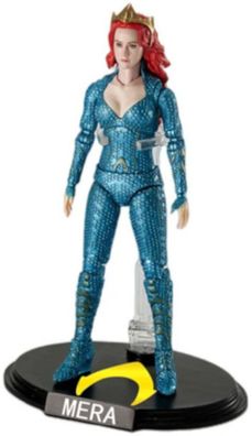 Mera Amber Heard DC Comics Figur - Heroes Edition Figuren in Hochwertigen Geschenkbox