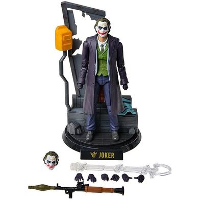 The Joker Heath Ledger Figur - DC Deluxe Edition Figuren in Hochwertigen Geschenkbox