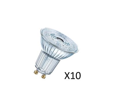 10 Stück Osram LED GU10 6,5W(50W) 940 350lm 36° Dim