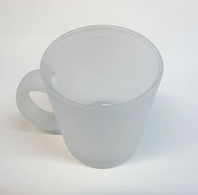 Glastasse / Teeglas, Satiniert Sublimation