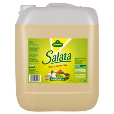 Kühne Salata fertige Salatwürze Kräuter würzig Kanister 10000ml