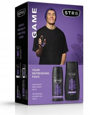 STR8 Spiel, Deodorant & Duschgel Bundle