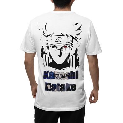 Sasuke Bio Herren T-Shirt Baumwolle Anime Naruto Kakashi Hatake Akatsuki