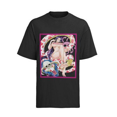 Hot Bio T-Shirt Herren Boa Hancock One Piece ???? baby Anime Manga Ruffy nami
