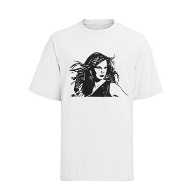 Bio Baumwolle Damen T-Shirt Oversize Swiftie for Fans Music Pop Konzert