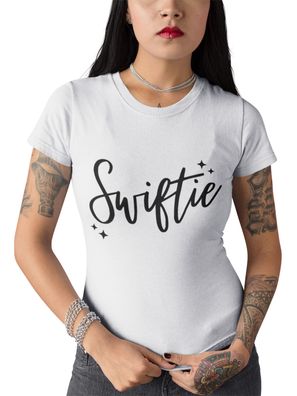 Bio Baumwolle Damen T-Shirt Swiftie for Fans Music Pop Swifty Taylor Konzert