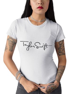 Baumwolle Bio Damen T-Shirt Swiftie Fan Pop Musik Swifty Taylor Festival