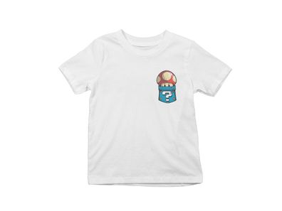 Bio Baumwolle Kinder T-Shirt Funny Super Mario Toad Geschenk Switch Game