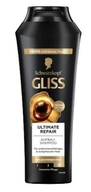 Schwarzkopf Gliss Ultimate Repair Shampoo, 250 ml