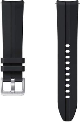 Samsung Ridge Sport Band Samsung Galaxy Watch 3 20mm Smartwatch-Armband schwarz