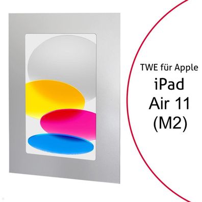 TabLines TWE117S Tablet Wandeinbau fér Apple iPad Air 11.0 (M2), silber