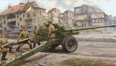 Trumpeter Russian 100mm Anti-Tank Gun M1944 9362331 in 1:35 Trumpeter 2331 02331