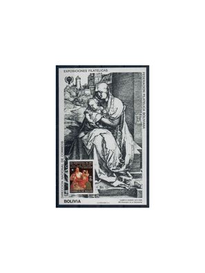 Bolivien, Albrecht Dürer und Internationales Jahr des Kindes, MiNr. Block 86 * *