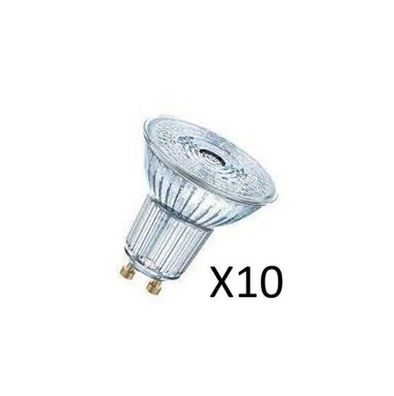 10 Stück Osram LED GU10 4,3W(50W) 827 350lm 36G