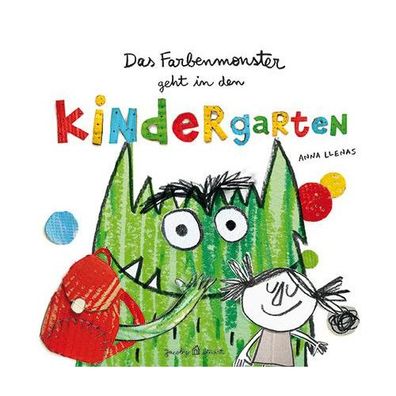 Das Farbenmonster geht in den Kindergarten Bilderbuch Llenas, Anna