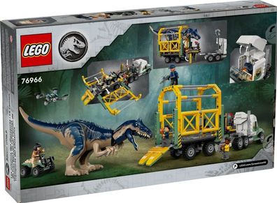 Lego Jurassic World 76966 Dinosaurier-Missionen: Allosaurus-Transporter