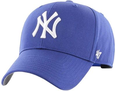 New York Yankees Royal Blau Trucker Cap - MLB ´47 Brand USA Import Caps Basecaps Capy