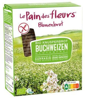Blumenbrot - Le Pain des Fleurs 6x Bio Knusperbrot Buchweizen 150g