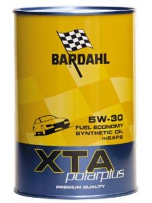 Bardahl XTA polarplus Synthetic Special Oil 5W-30 Fuel Economie - 1 Liter-Dose