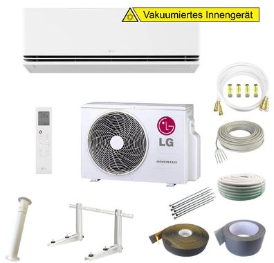 LG Dualcool Soft Air Deluxe H12S1D 3,5 kW mit Quick Connect Set