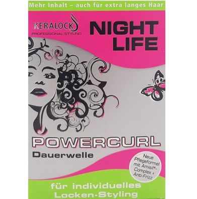 Keralock Night Life PowerCurl Dauerwelle für extra langes Haar Locken-Styling