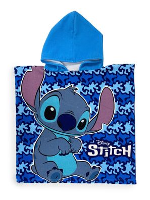 Lilo & Stitch Kinder-Kapuzenhandtuch Badeponcho Bequem und Stylisch