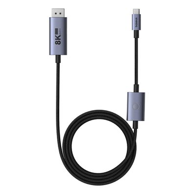 Schnelllader Baseus High Definition Series BS-OH139 USB-C / DP 8K PD 100W 1,5 m ...