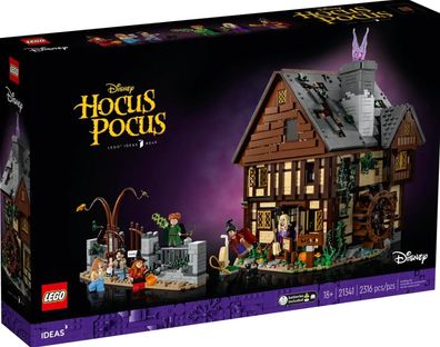 Lego Ideas Disney Hocus Pocus Das Hexenhaus der Sanderson-Schwestern (21341)