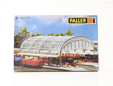 Faller N 222127 Gebäude Bausatz Bahnhofshalle