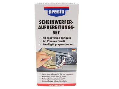 Scheinwerfer-Aufbereitungs-Set Presto