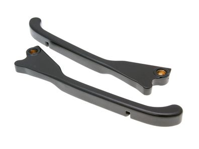 Bremshebel Set Buzzetti schwarz für Aprilia SR, Gilera Nexus, Piaggio Beverly, ...