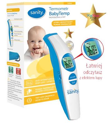 Sanity BabyTemp AP 3116 - Digitales berührungsloses Thermometer
