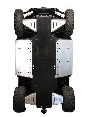 Iron Baltic HDPE Kunststoff Unterfahrschutz für Polaris Ranger 400