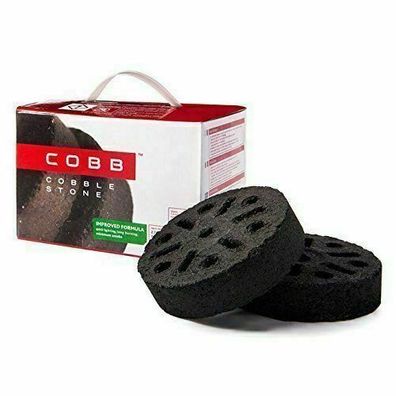 Cobb 411534 6st. Briketts Grillkohle - Schwarz, Ideal für Camping und Outdoor