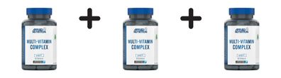 3 x Applied Nutrition Multi-Vitamin Complex (90 Caps) Unflavoured