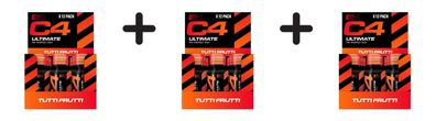 3 x Cellucor C4 Ultimate Pre-Workout Shot (12x60ml) Tutti Frutti