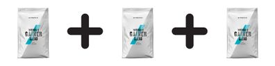 3 x Myprotein Impact Weight Gainer (2500g) Chocolate Smooth