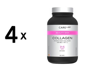 4 x QNT Collagen 500mg + Vit. C (90) Unflavoured