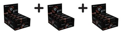 3 x QNT Metapure 40% Protein Crunchy Bar (12x65g) Chocolate