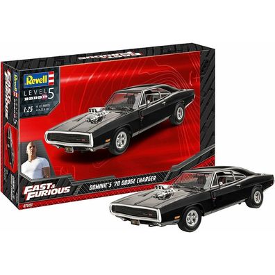 The Fast & Furious Modellbausatz Dominics 1970 Dodge Charger